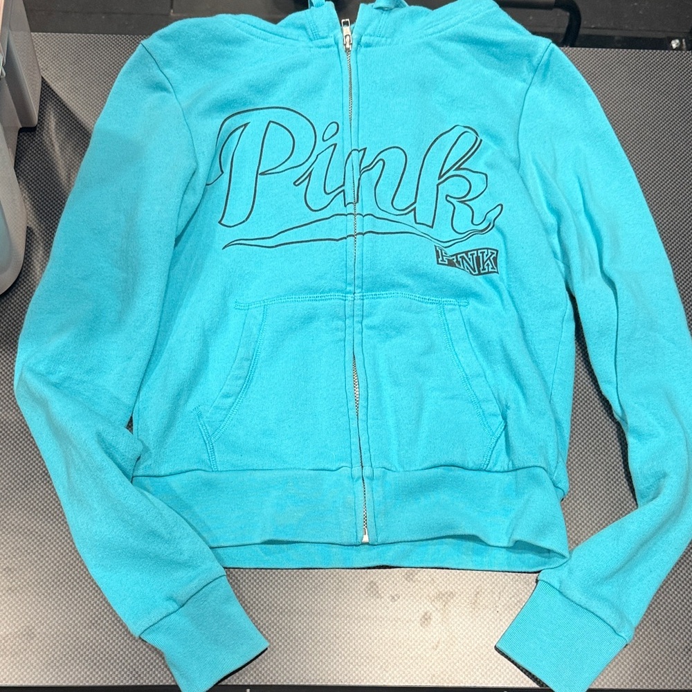 PINK Victoria's Secret Teal Sweater
